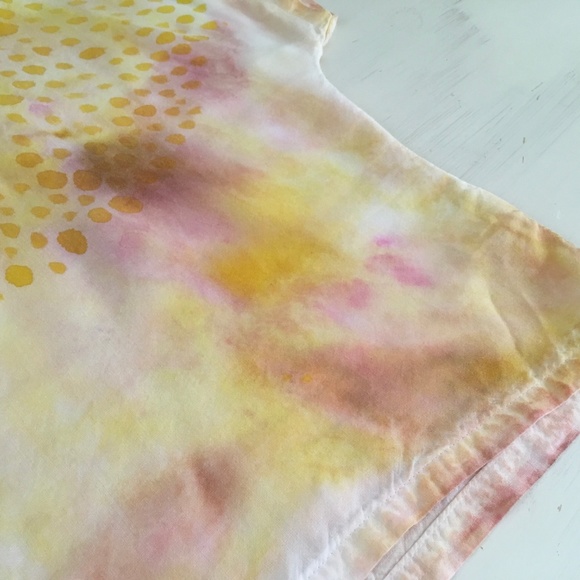 SOLD Watercolor Cropped Vintage Tee - Picture 5 of 8